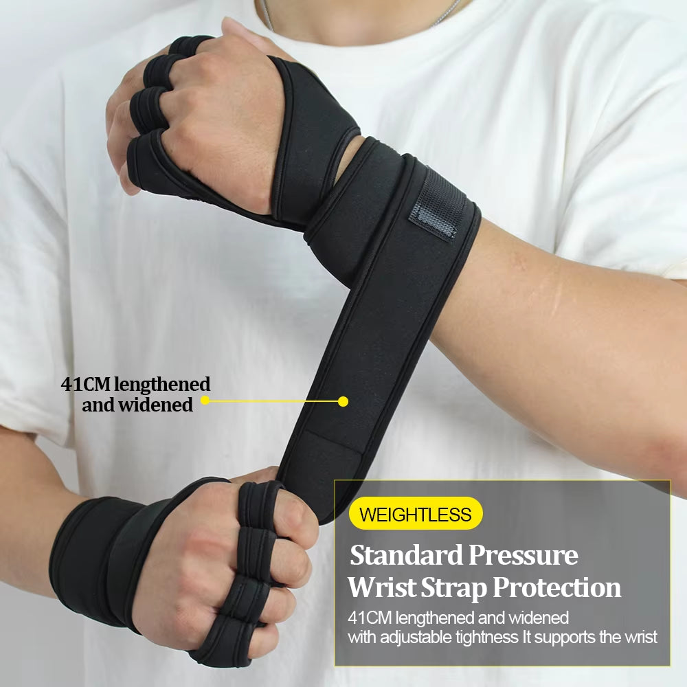 Professional Fitness Training Gloves for Men and Women - Weightlifting, Bodybuilding, and Gym Hand and Wrist Protection