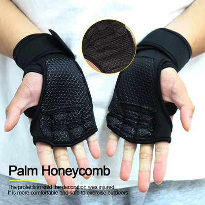 Professional Fitness Training Gloves for Men and Women - Weightlifting, Bodybuilding, and Gym Hand and Wrist Protection