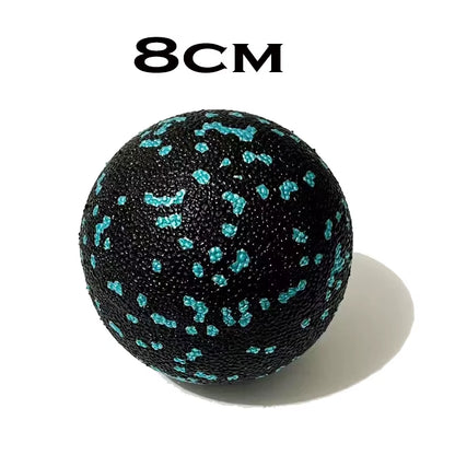 Peanut Fitness Massage Ball Set Yoga Roller Double Lacrosse Mobility Ball for Myofascial Physical Therapy Deep Tissue Massage
