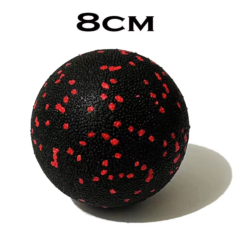 Peanut Fitness Massage Ball Set Yoga Roller Double Lacrosse Mobility Ball for Myofascial Physical Therapy Deep Tissue Massage